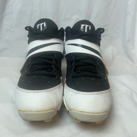 Nike Force Zoom Trout Baseball Cleats Black/White AT3440-001 Mens Size: 6.5 - Picture 3 of 14
